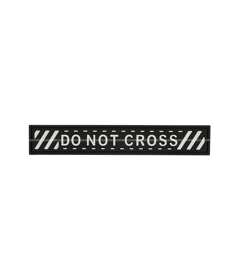 Шеврон из пластизоля A.FV-987-do not cross