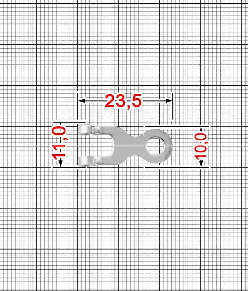 Планка для пряжки T.FM-P