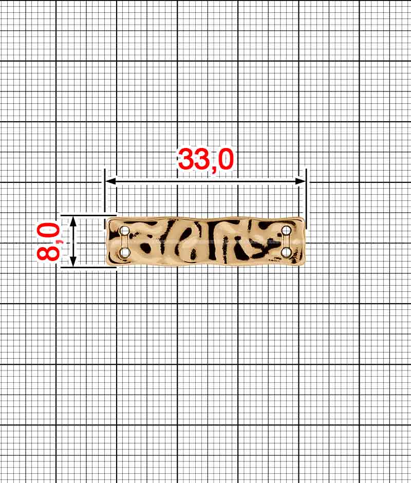 Планка пришивна K.FM-4063-33 (70483)