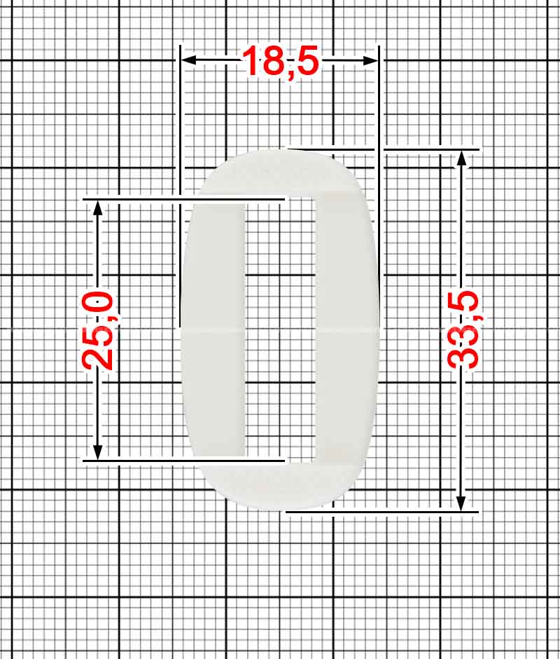 Перетяжка рамка пластикова A.FP-43 