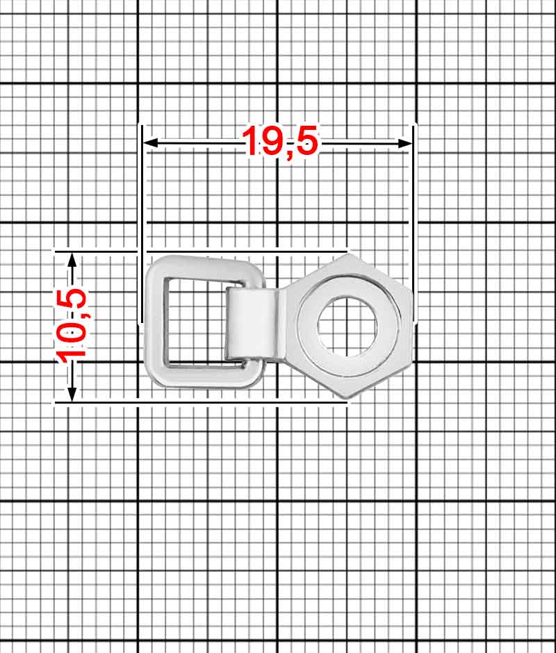 Петля взуттєва K.GM-0034 (22741)
