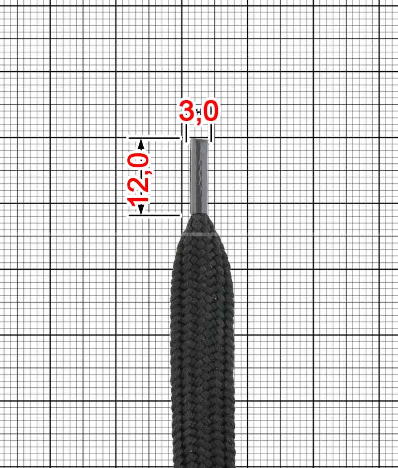 Шнурок плоский (Е21) T.9 мм