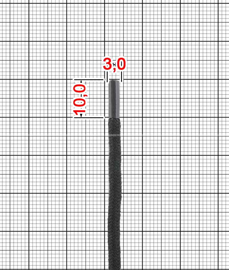 Шнурок круглий (Б) T.3,5-4 мм