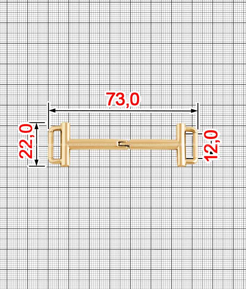 Decorative frame buckle K.FM-2578