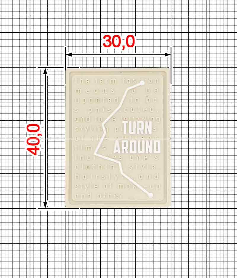 PVC plasticol decor A.FV-1380-Turn Around