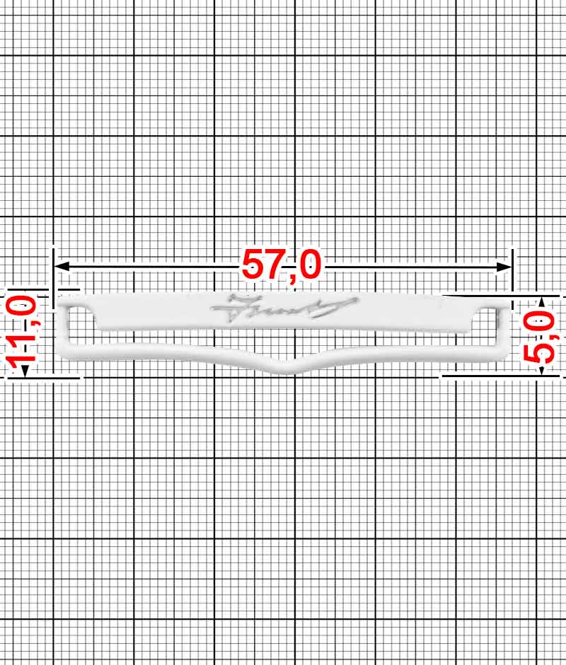 Мокасиновая перетяжка декоративная A.FM-2051