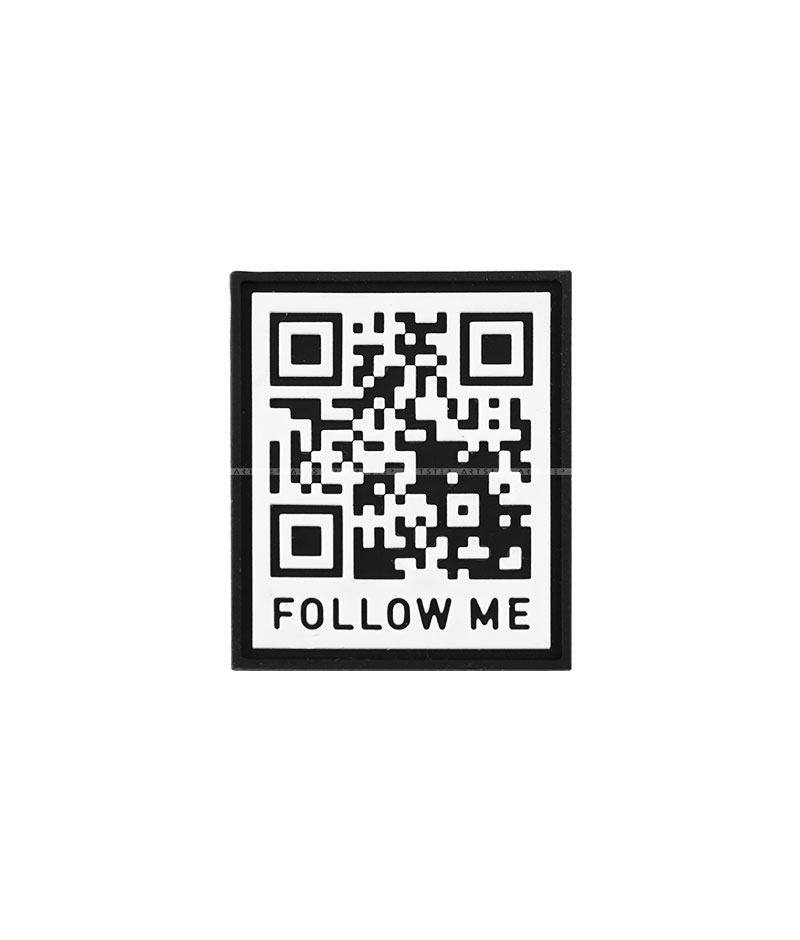 Декор QR код з пластизолю A.FV-952-Follow me