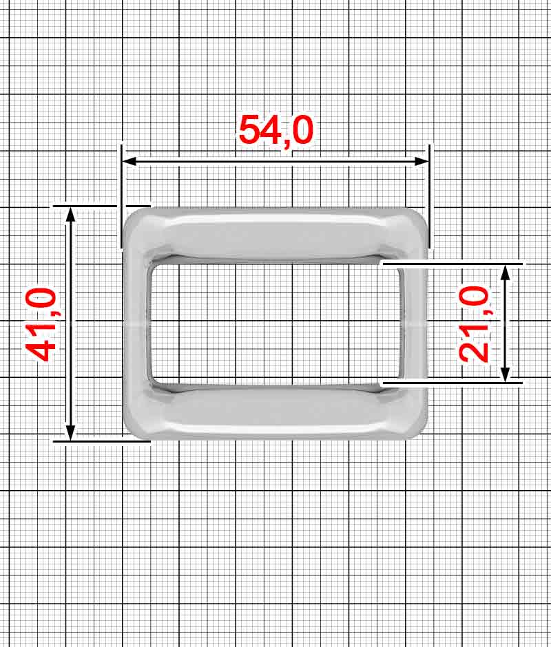 Frame buckle A.FM-2266