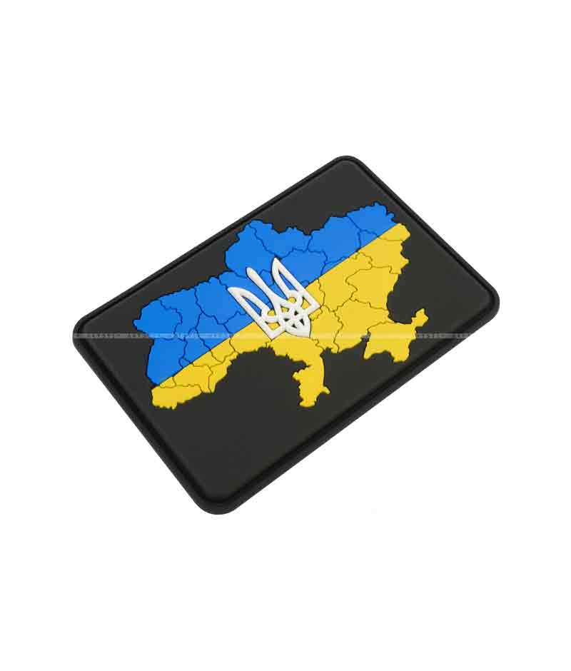 Пластизоль на липучке Карта Украины A.FVL-1232