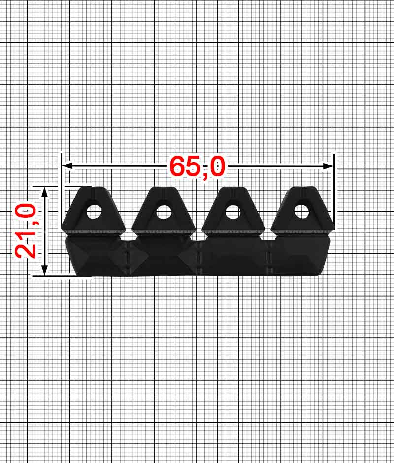 Петли пластиковые A.GP-329