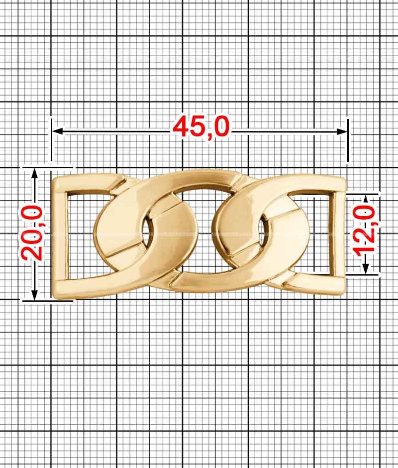 Frame buckle A.FM-2570