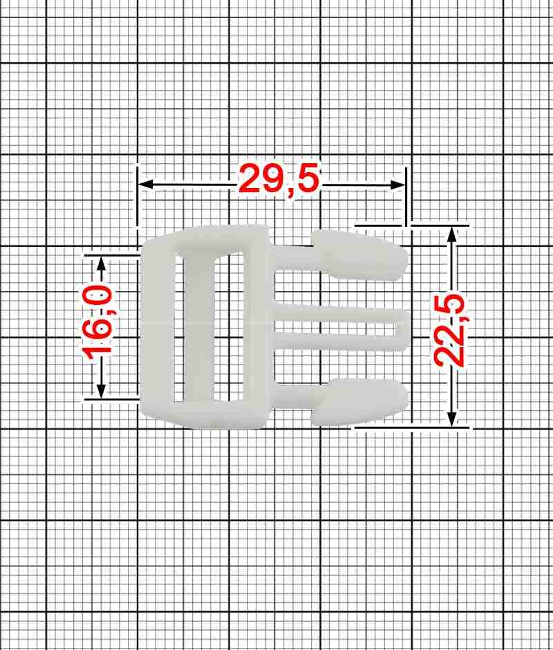 Lace fasteners A.FP-2136