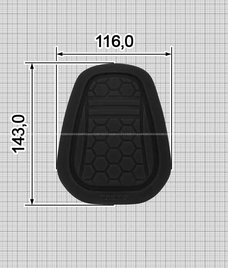 Накладка на наколінник тактичний Tactic Defense А.FP-555-AC ТЕП