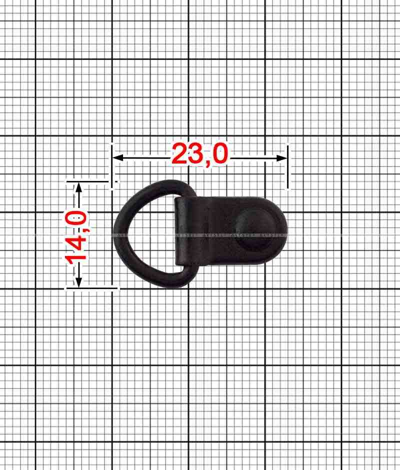 Петля обувная T.GM-343