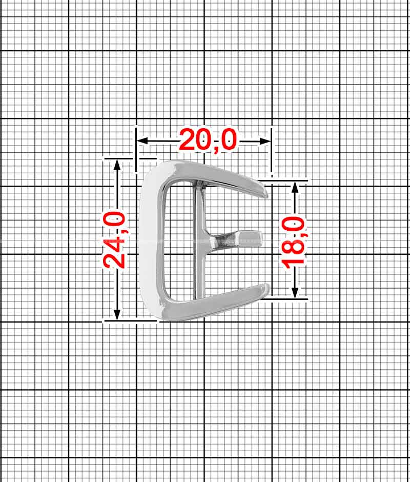 Tongue buckle A.FM-0069